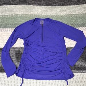 Women's Purple Long Sleeve Top